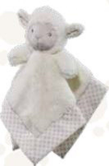 Doudou mini plaid mouton